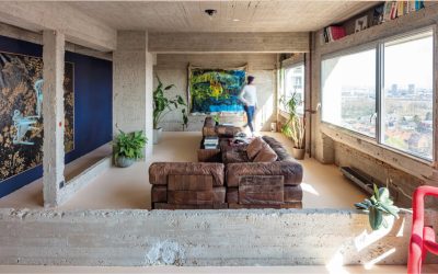 LIVING CORRIERERIVERSIDE DUPLEX BY STUDIO OKAMI